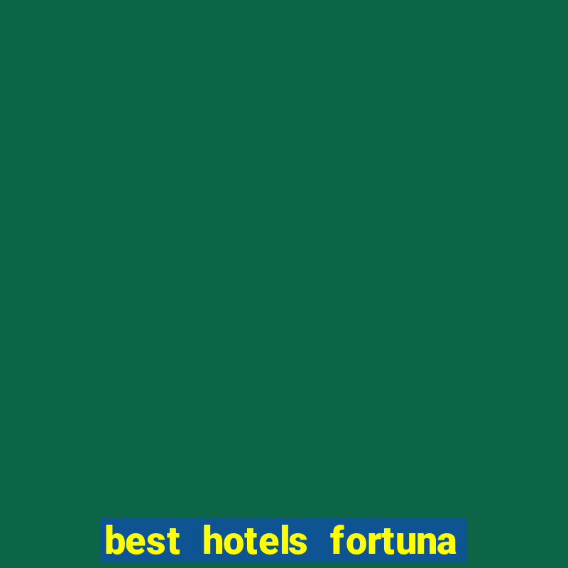 best hotels fortuna costa rica