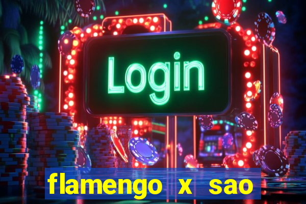 flamengo x sao paulo palpite