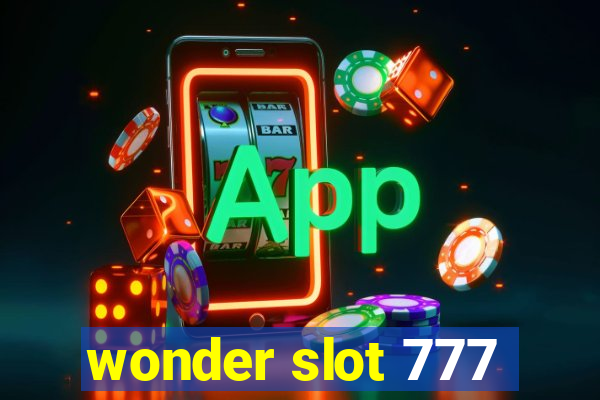 wonder slot 777