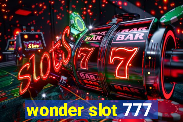 wonder slot 777