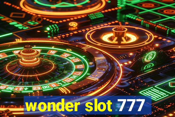 wonder slot 777