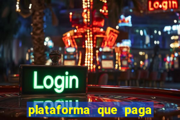 plataforma que paga no cadastro bet