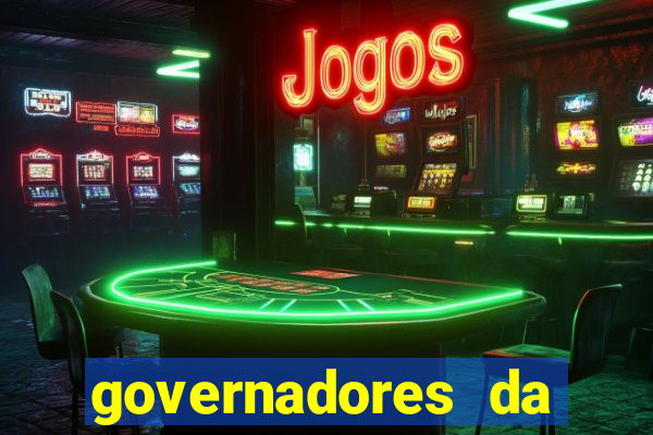 governadores da bahia por ano