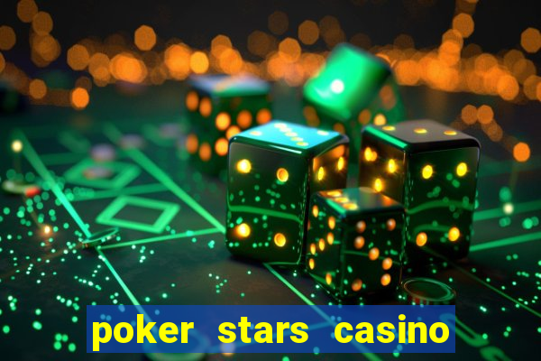 poker stars casino bonus code