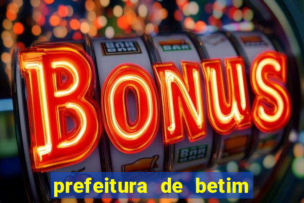 prefeitura de betim - contracheque online