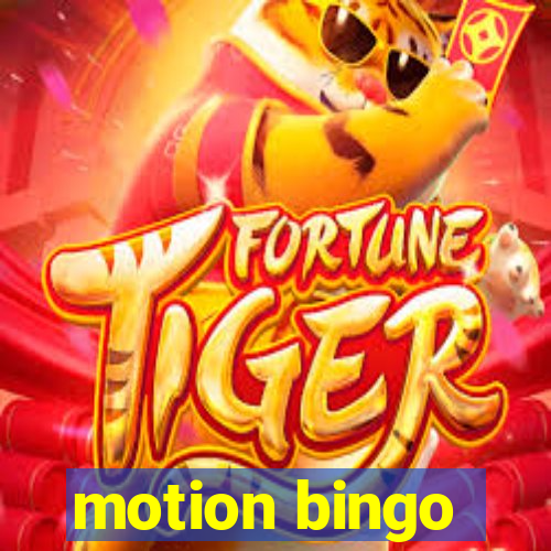 motion bingo