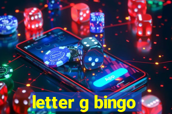 letter g bingo