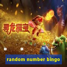 random number bingo