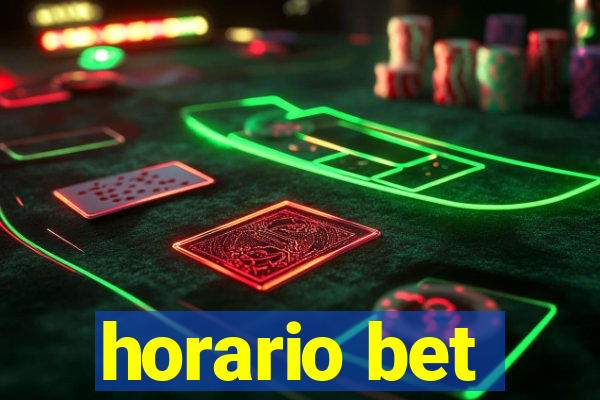 horario bet