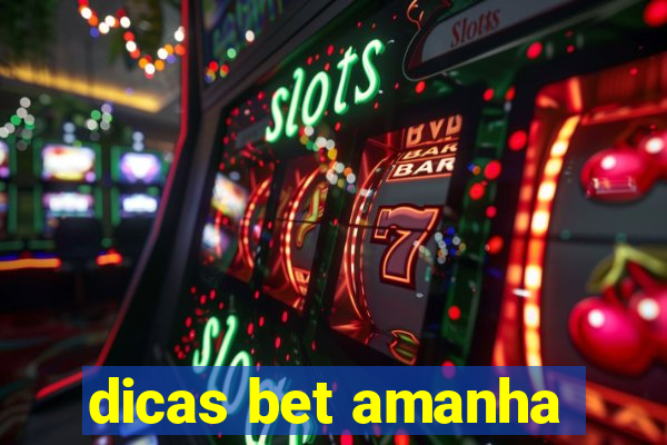 dicas bet amanha