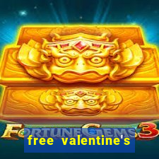 free valentine's day bingo