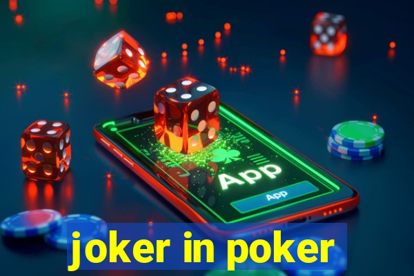 joker in poker