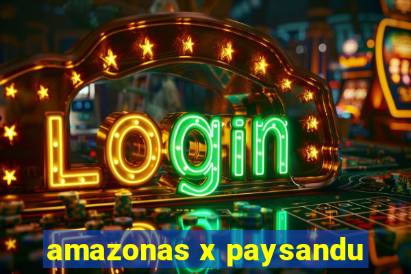 amazonas x paysandu