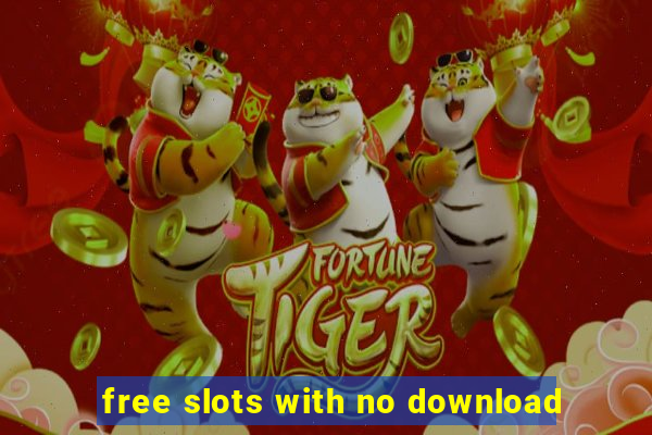 free slots with no download