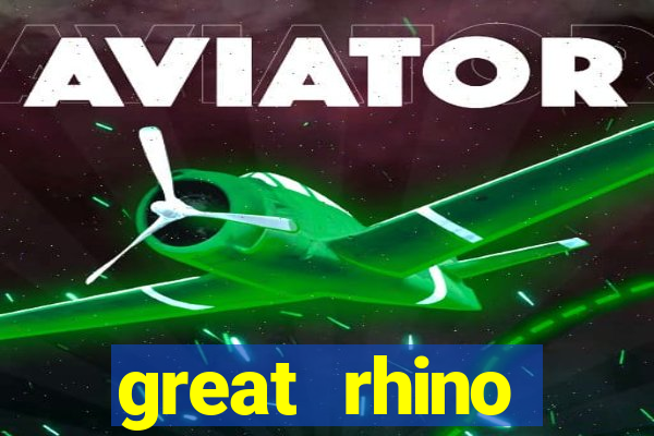 great rhino megaways slot