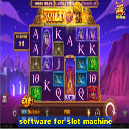 software for slot machine