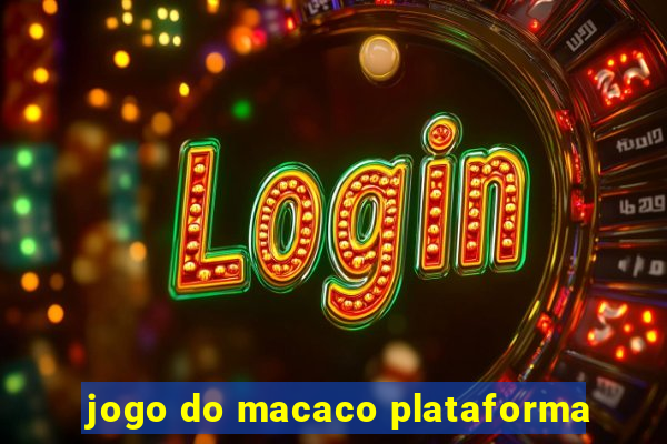 jogo do macaco plataforma