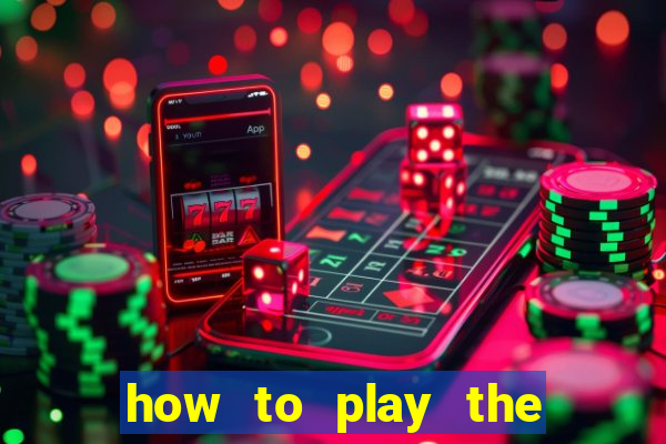 how to play the buffalo slot machine