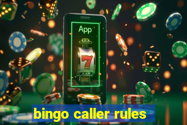 bingo caller rules