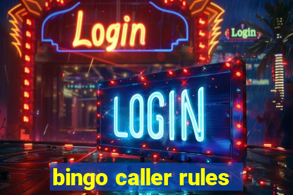 bingo caller rules