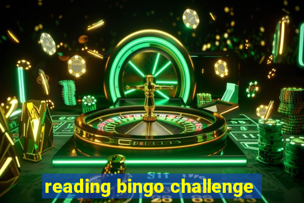 reading bingo challenge