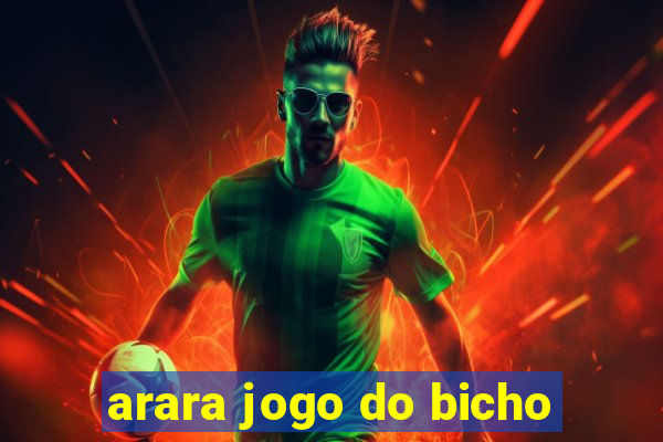 arara jogo do bicho