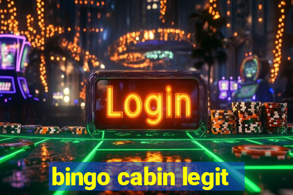 bingo cabin legit