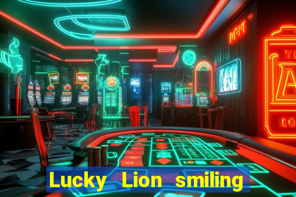 Lucky Lion smiling critters lion