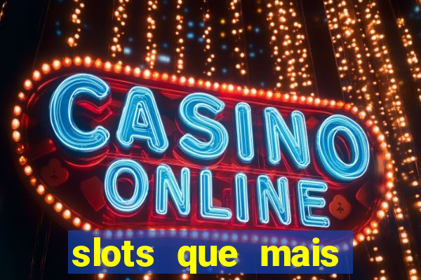 slots que mais pagam pragmatic play