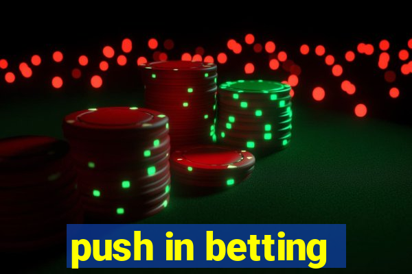 push in betting