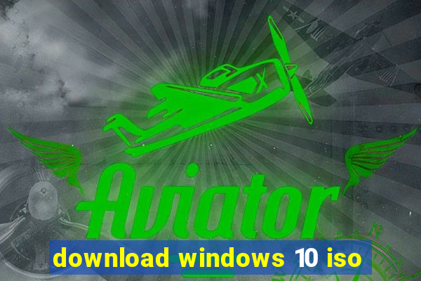 download windows 10 iso