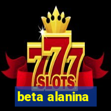 beta alanina