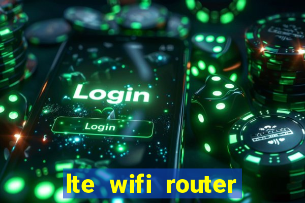 lte wifi router with sim card slot