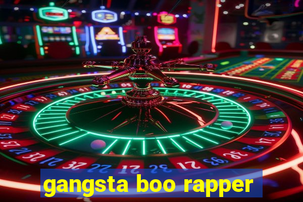 gangsta boo rapper