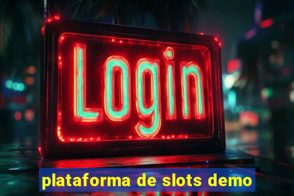 plataforma de slots demo