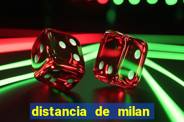 distancia de milan a paris