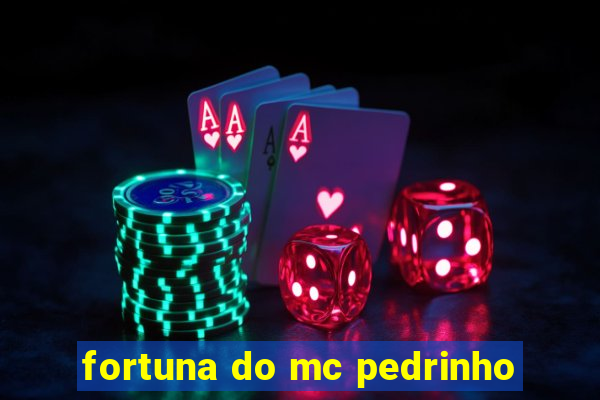 fortuna do mc pedrinho