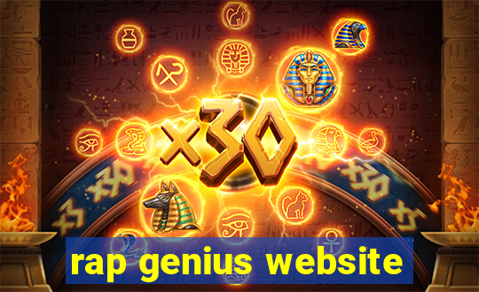 rap genius website