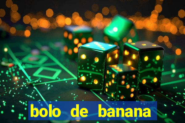 bolo de banana menino prendado