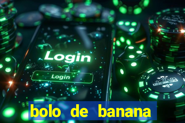 bolo de banana menino prendado