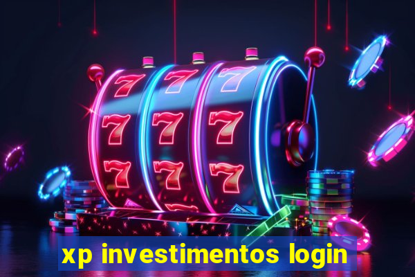 xp investimentos login