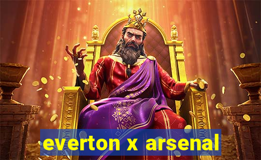 everton x arsenal