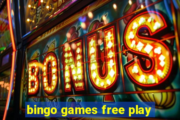 bingo games free play