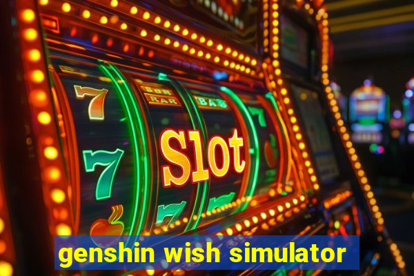 genshin wish simulator