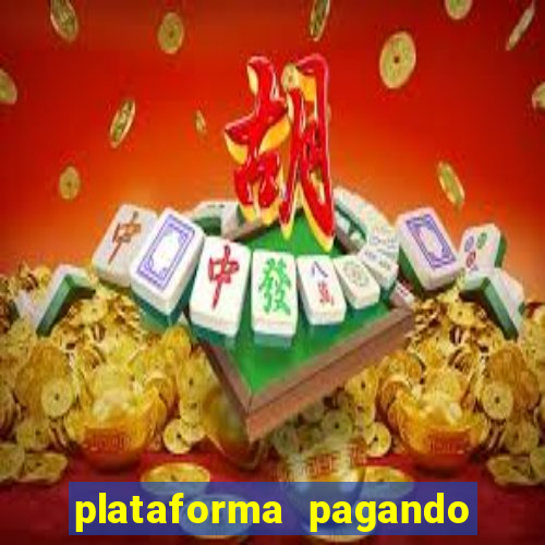 plataforma pagando no cadastro tigre