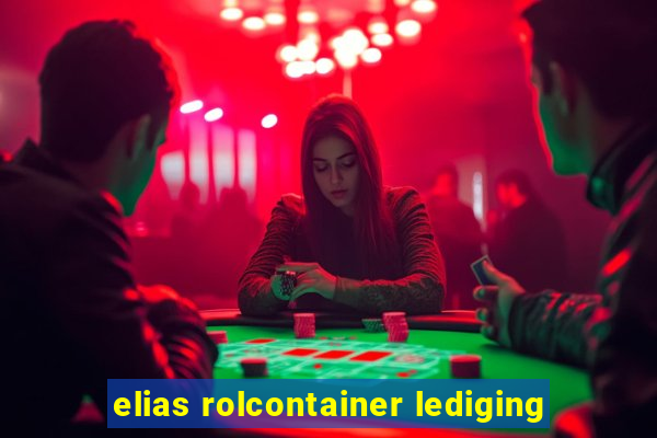 elias rolcontainer lediging