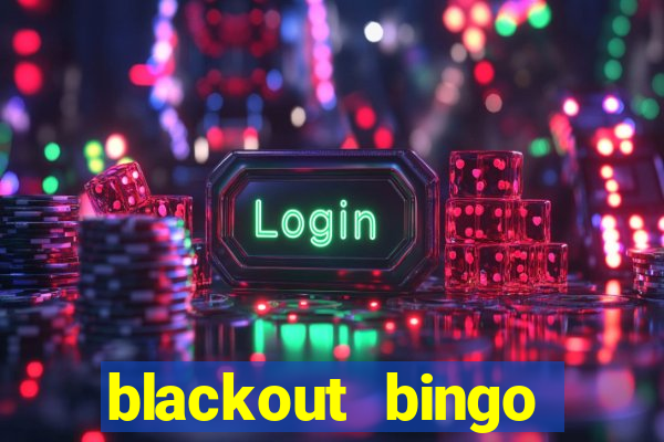 blackout bingo promo code reddit