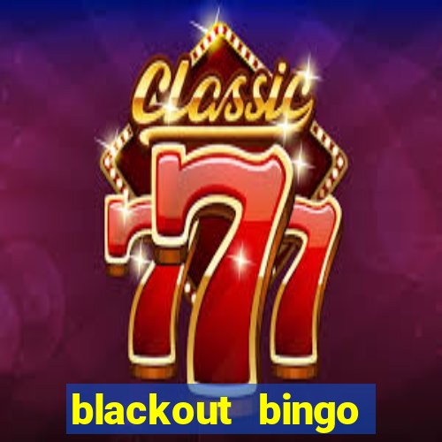 blackout bingo promo code reddit