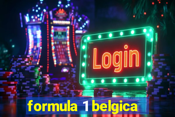 formula 1 belgica