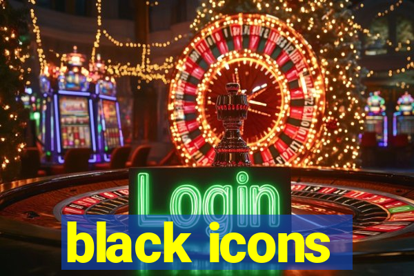 black icons